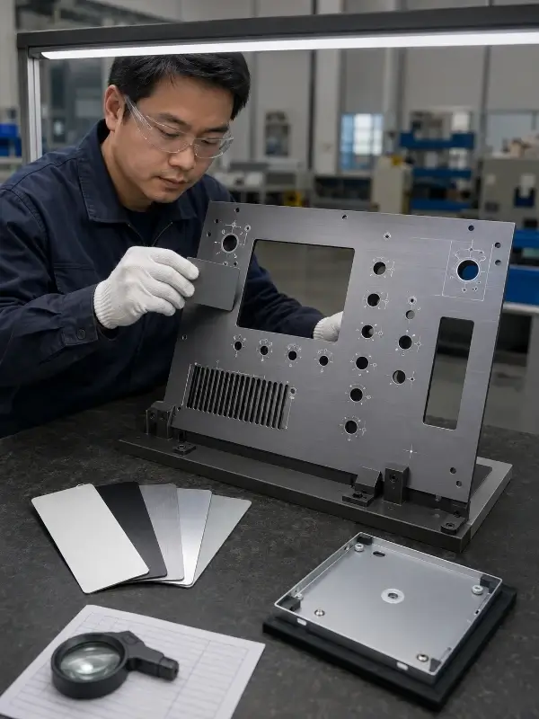 Coordinate Finish, Graphics, and Electrical Contact