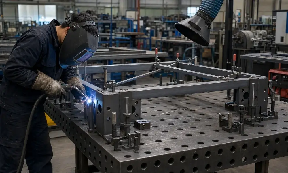 Keep Mounting Points Aligned Through Welding