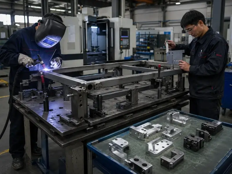 Machine and Weld