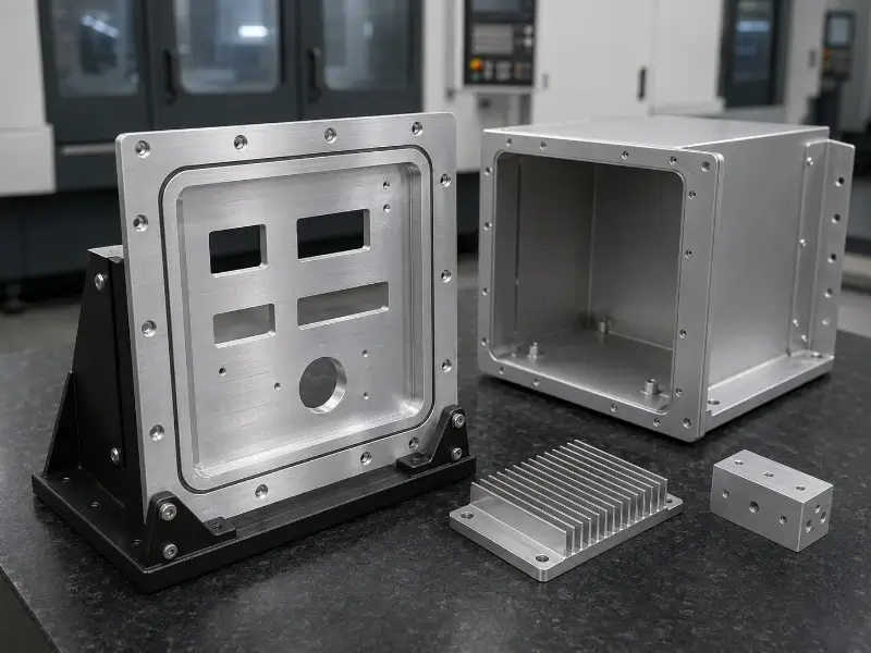 Machined Features and Panels