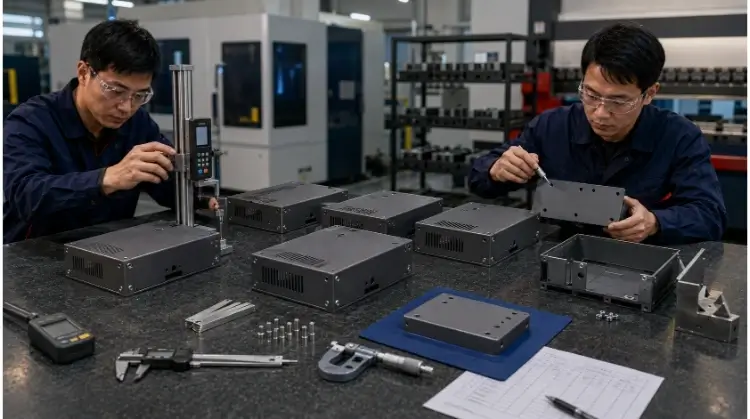 Pilot Enclosures at Final Inspection