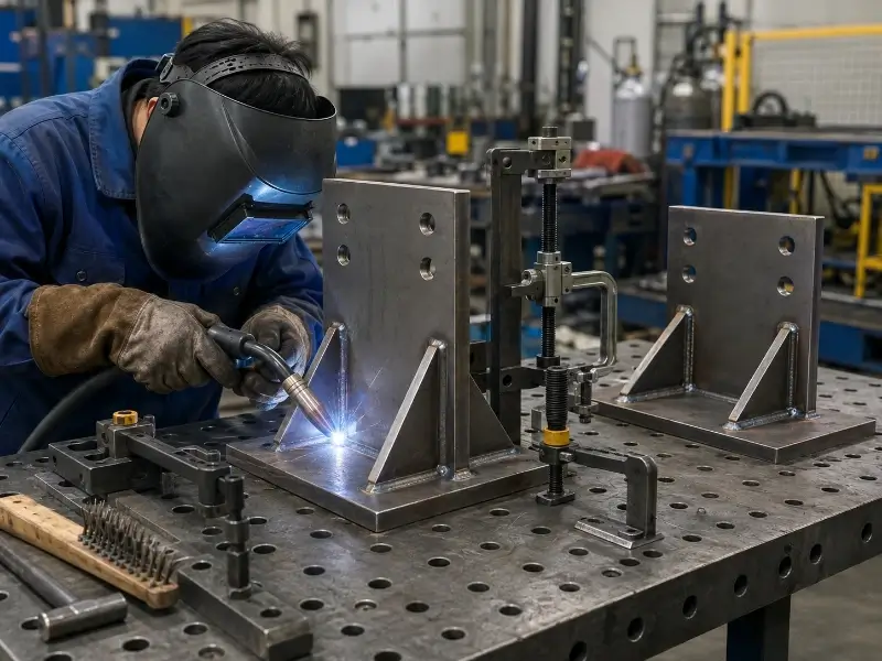 Reinforced and Welded Brackets
