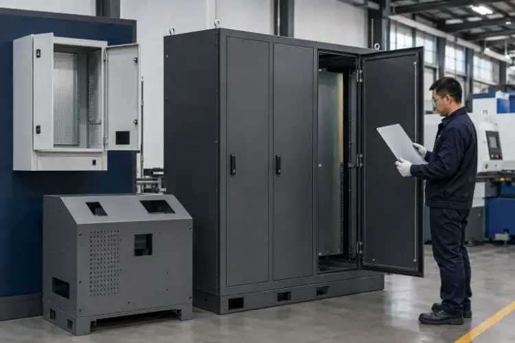 Custom Sheet Metal Cabinets
