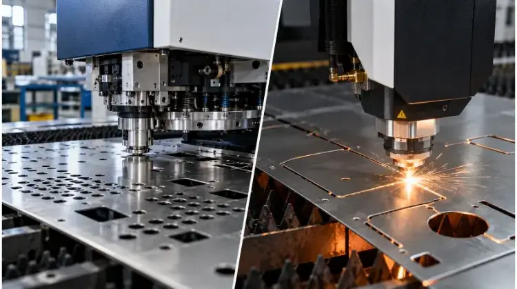 Punching vs Laser Cutting