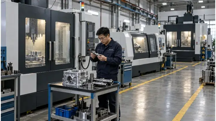CNC Machines on the Workshop Floor