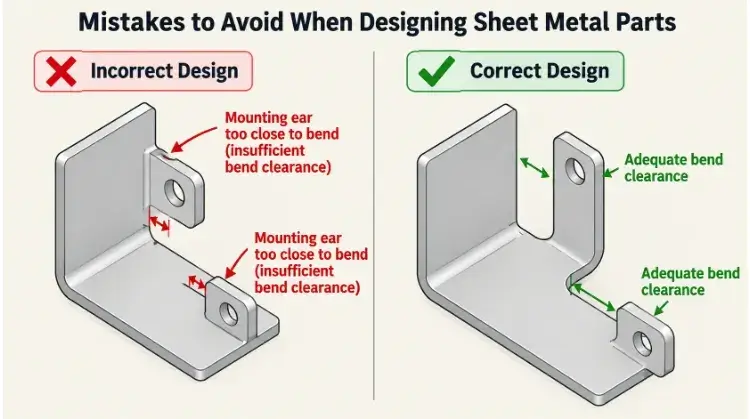 Sheet Metal Design Mistakes
