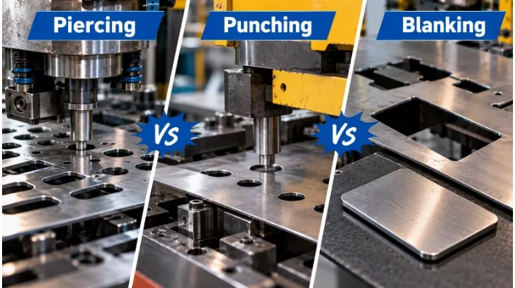 Sheet Metal Piercing, Punching, and Blanking Processes