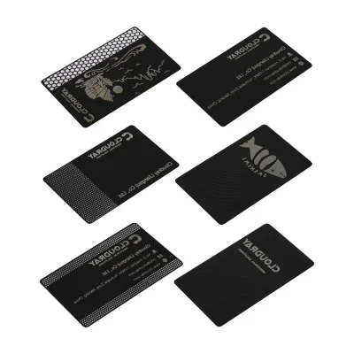 Custom Shape Metal Business Cards