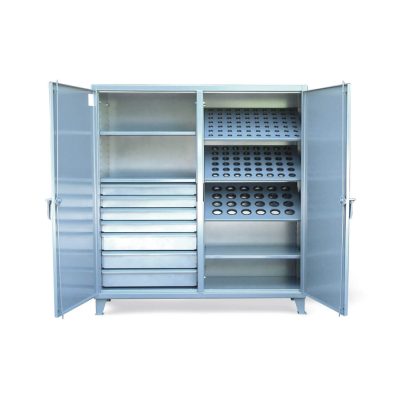 Double Shift Stainless Steel Cabinets
