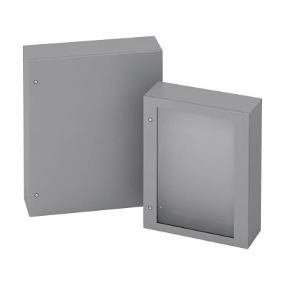 Boîtier électrique encastré autoportant