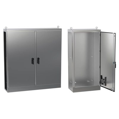 Freistehendes Edelstahl-Elektro-Gehäuse