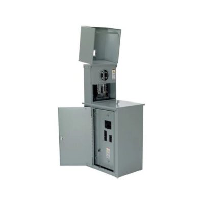 Модульный электрический пьедестальный шкаф с окном