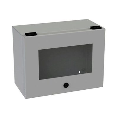 Vista del pannello dell'involucro elettrico di lavaggio