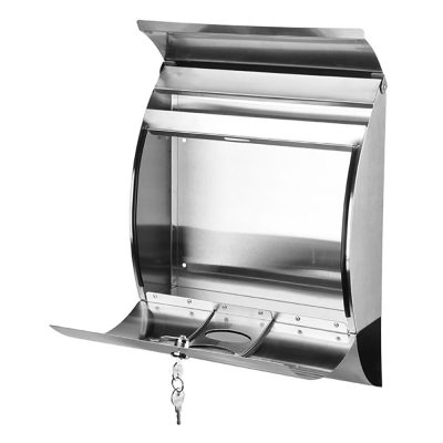 Stainless Steel Curved Letterbox