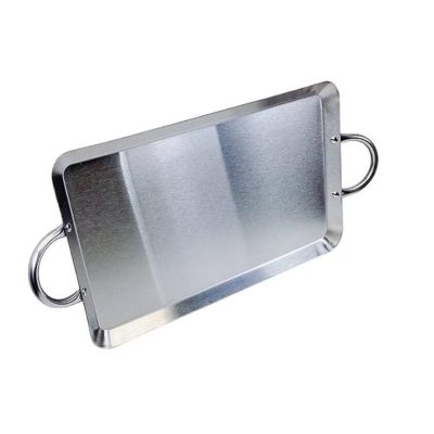 Stainless Steel Trays with Handles